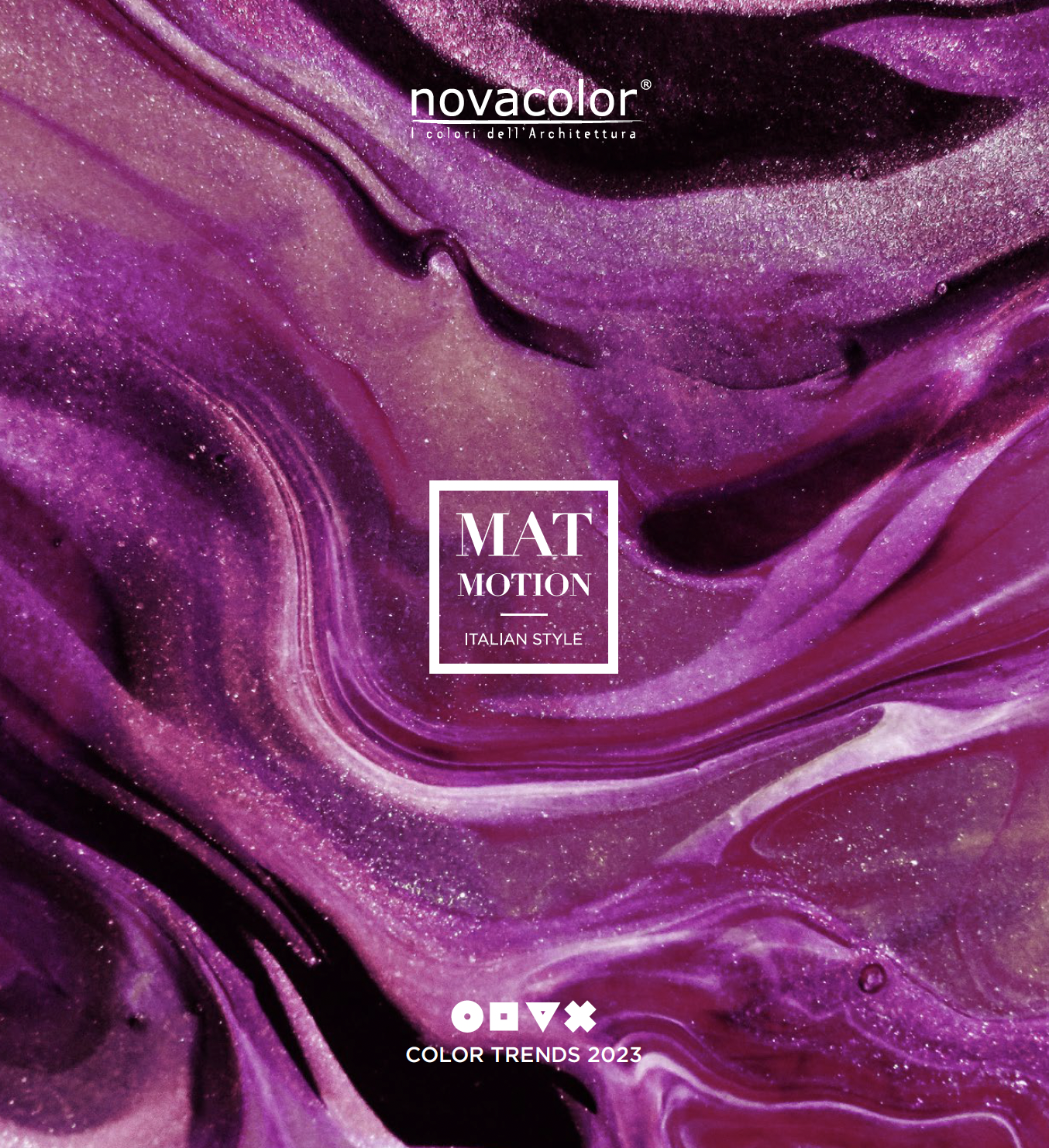 Farbtonkarte MATmotion Color Trends 2023